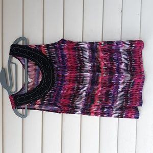 Laura ashley print top size xl